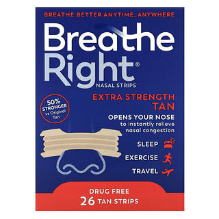Breathe Right Extra Strength Nasal Strips for Congestion Relief