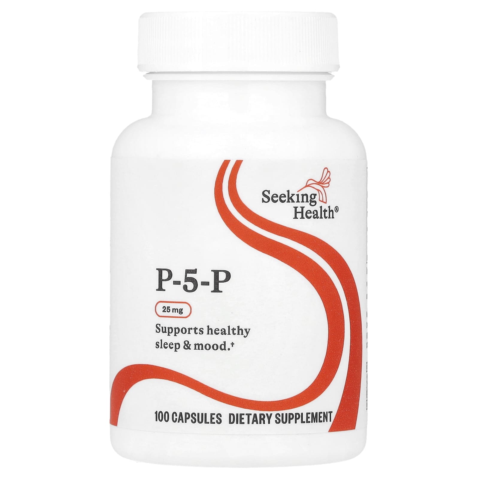 Seeking Health, P-5-P, 25 mg, 100 Capsules - Image 1