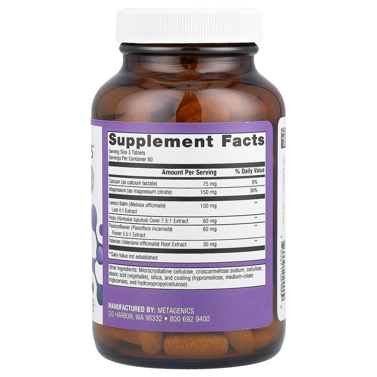 Metagenics, MyoCalm® Plus, 180 Tablets - Image 2