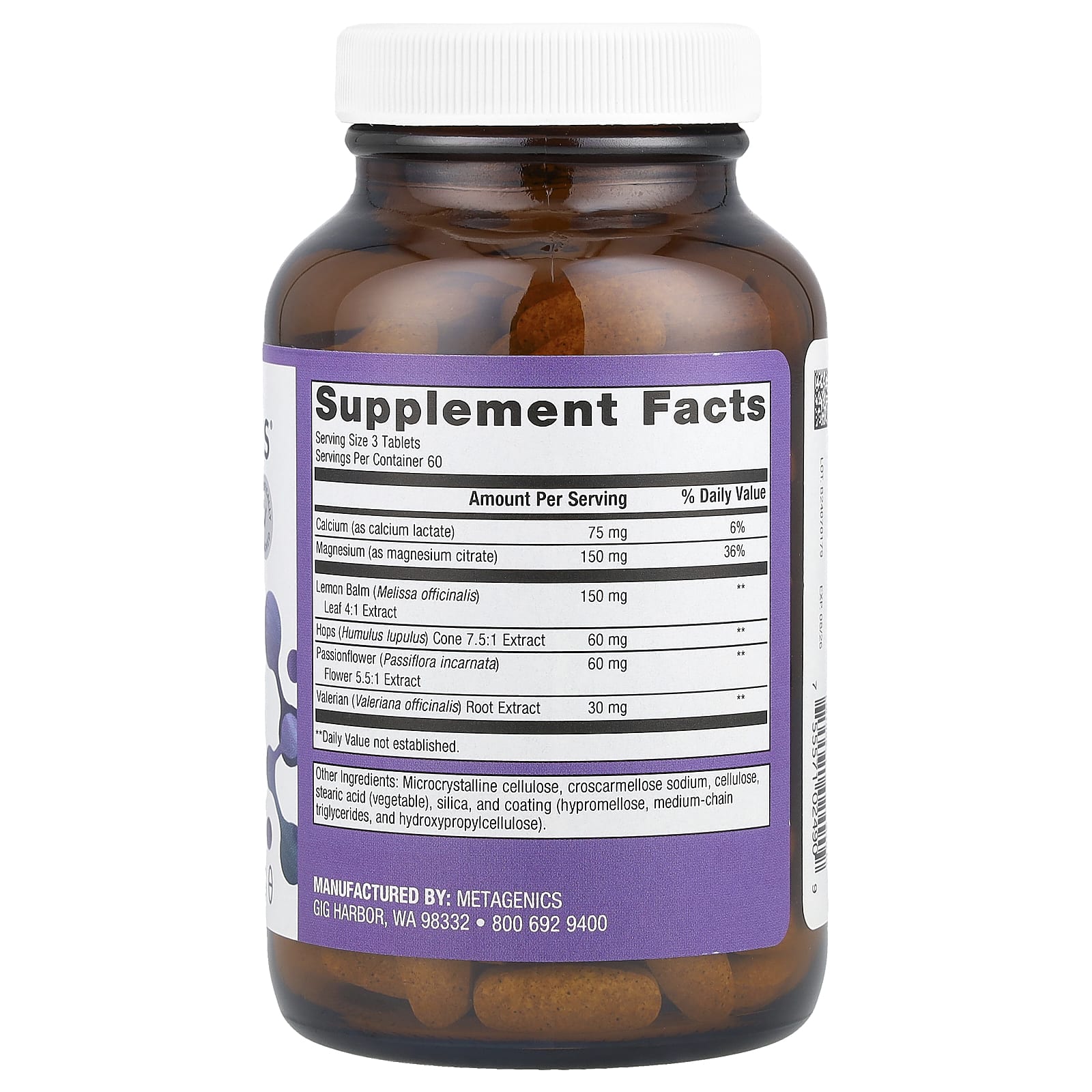 Metagenics, MyoCalm® Plus, 180 Tablets - Image 2
