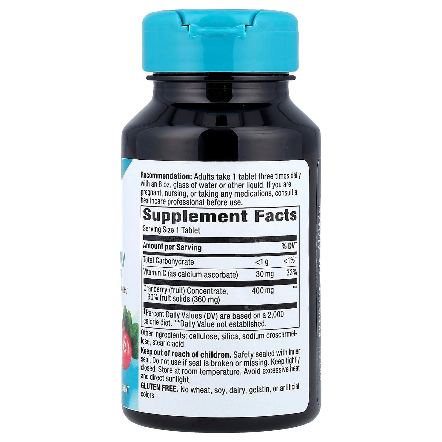 Nature's Way, Cranberry Premium Blend, 60 Tablets - Image 2