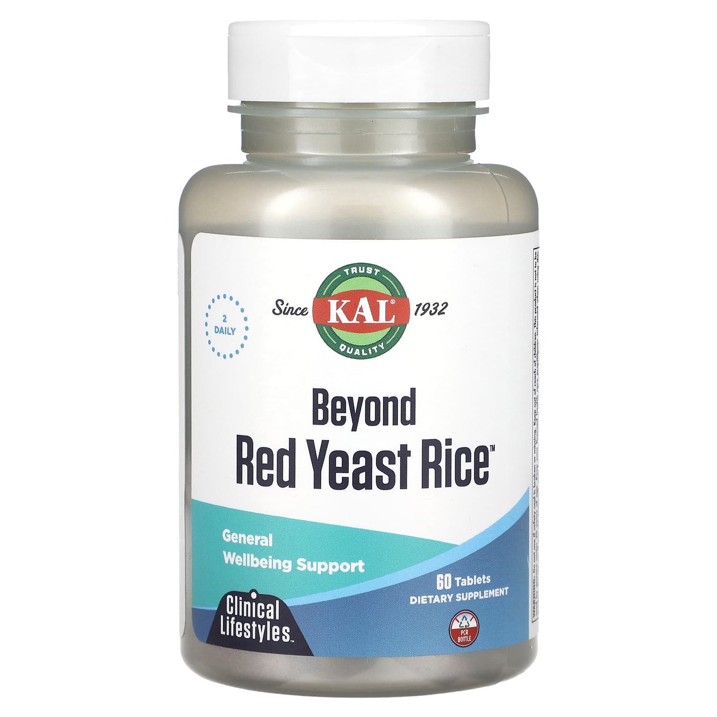 KAL, Beyond Red Yeast Rice, 60 Tablets - Image 1
