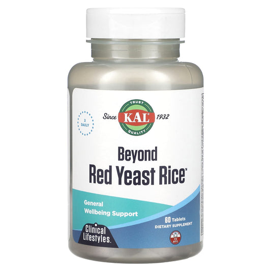 KAL, Beyond Red Yeast Rice, 60 Tablets - Image 1