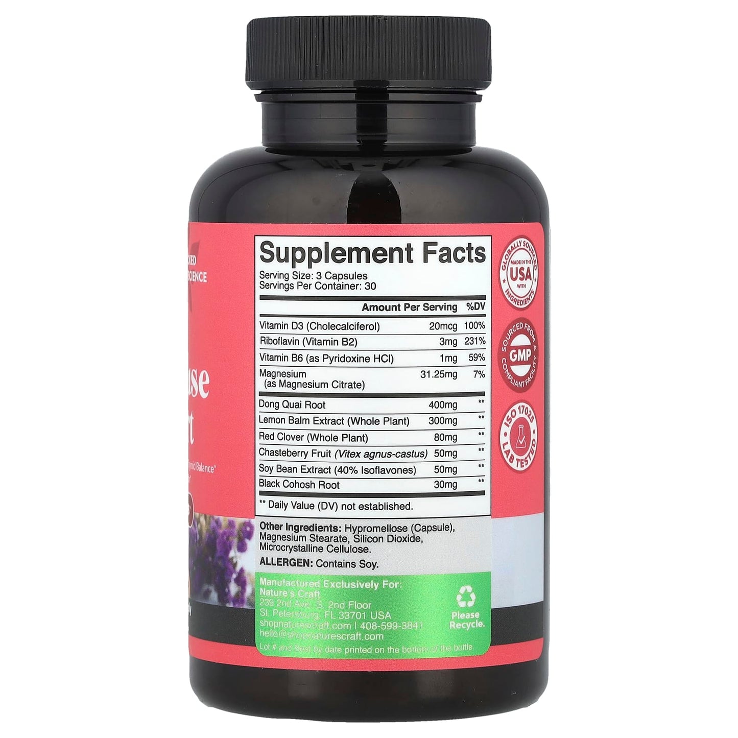 Nature's Craft, Women's Wellness, Menopause Support, 90 Capsules - Image 2