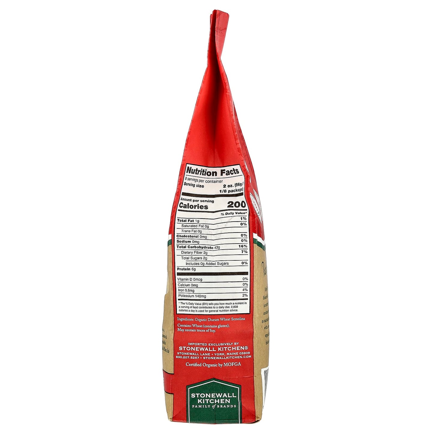 Montebello, Organic Orzo, 16 oz (454 g) - Image 2