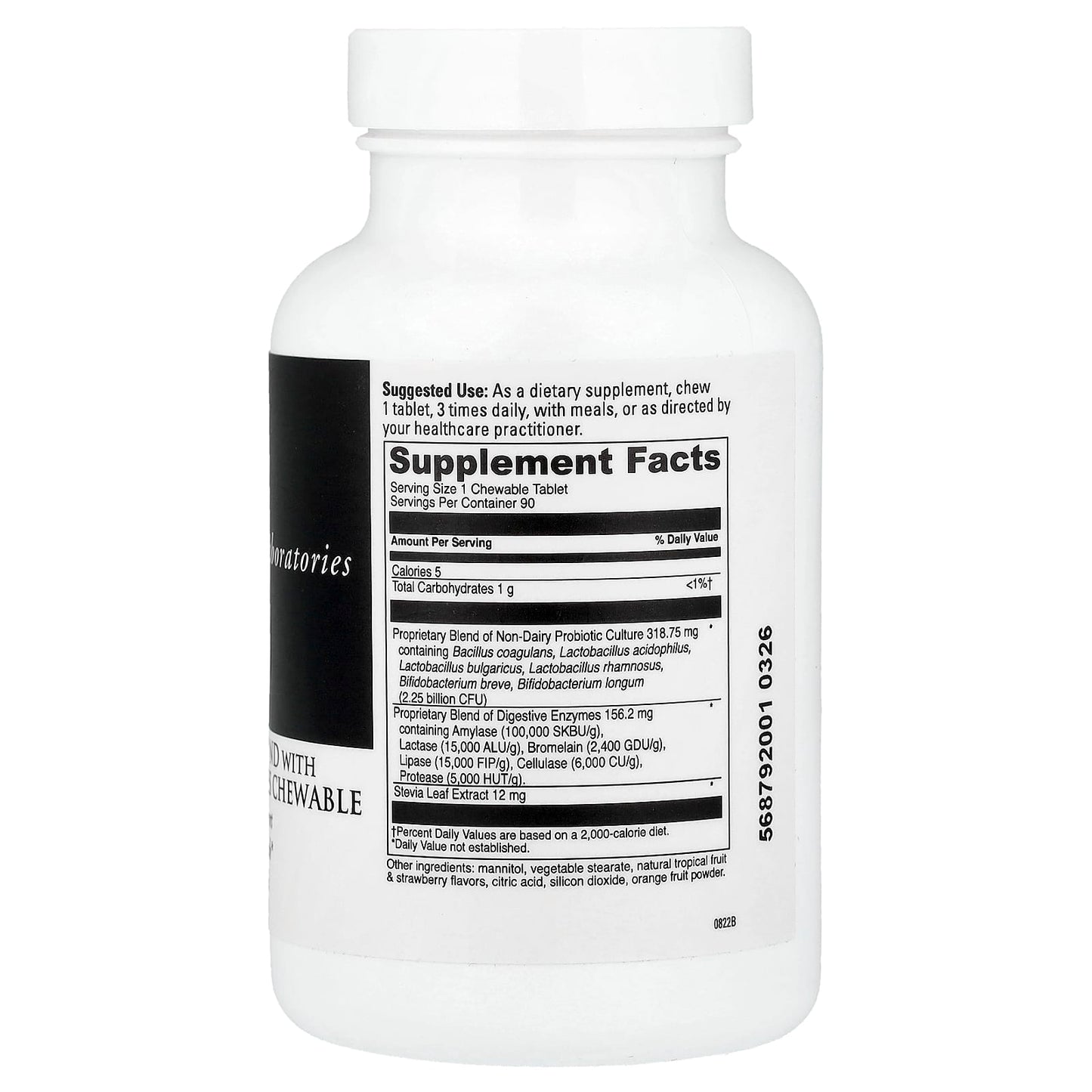 DaVinci Laboratories Mega Probiotic ND Digestive Enzyme Support - Image 2