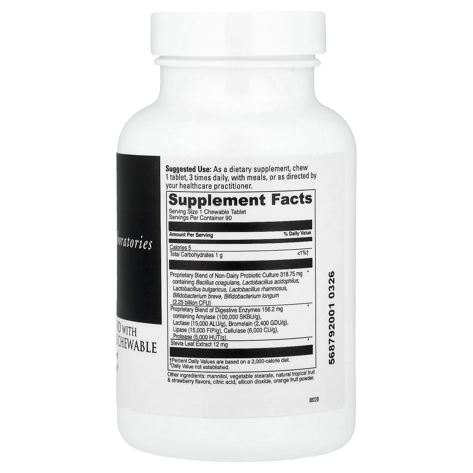 DaVinci Laboratories Mega Probiotic ND Digestive Enzyme Support - Image 2