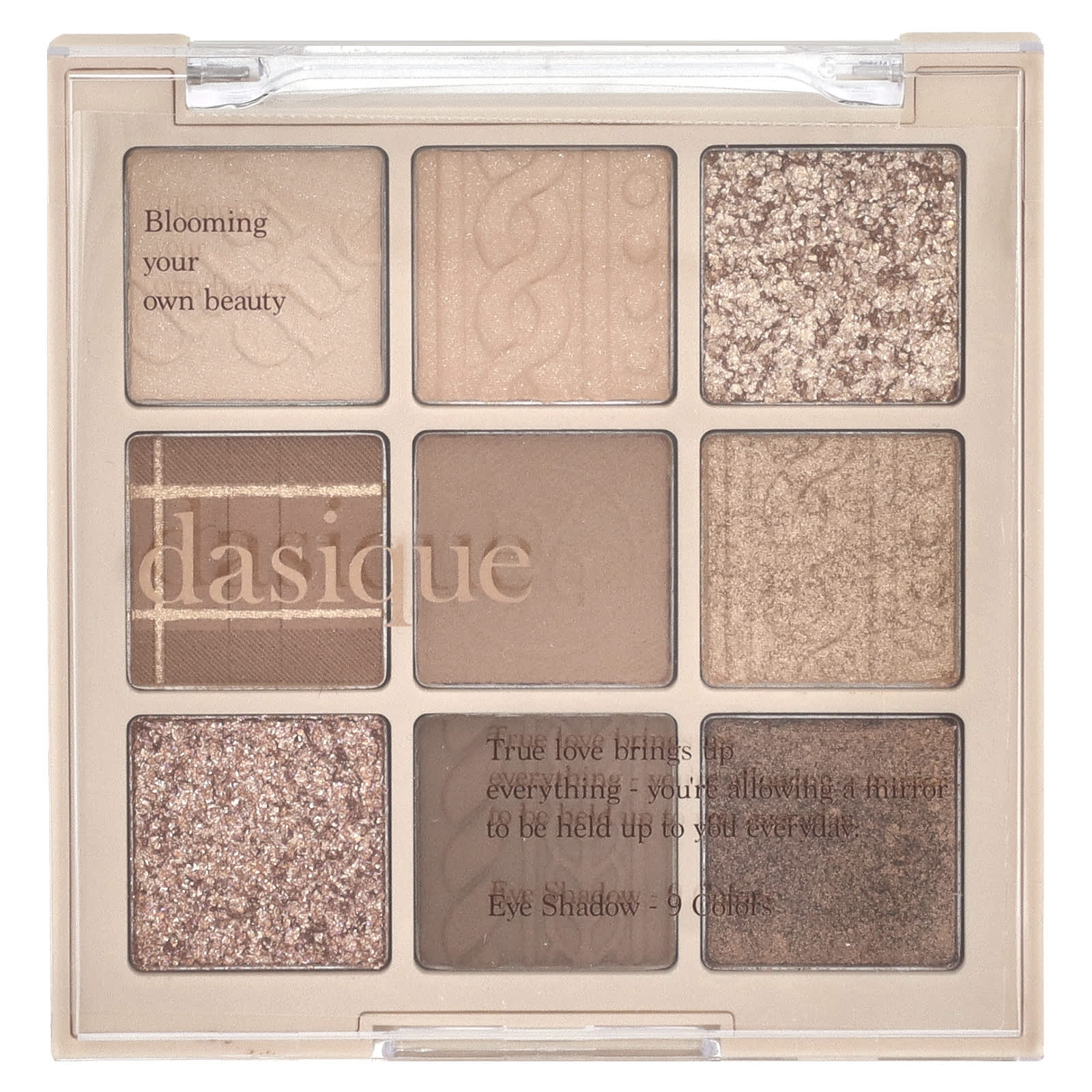 Dasique 15-Piece Beige Knit Eyeshadow Palette - Image 1