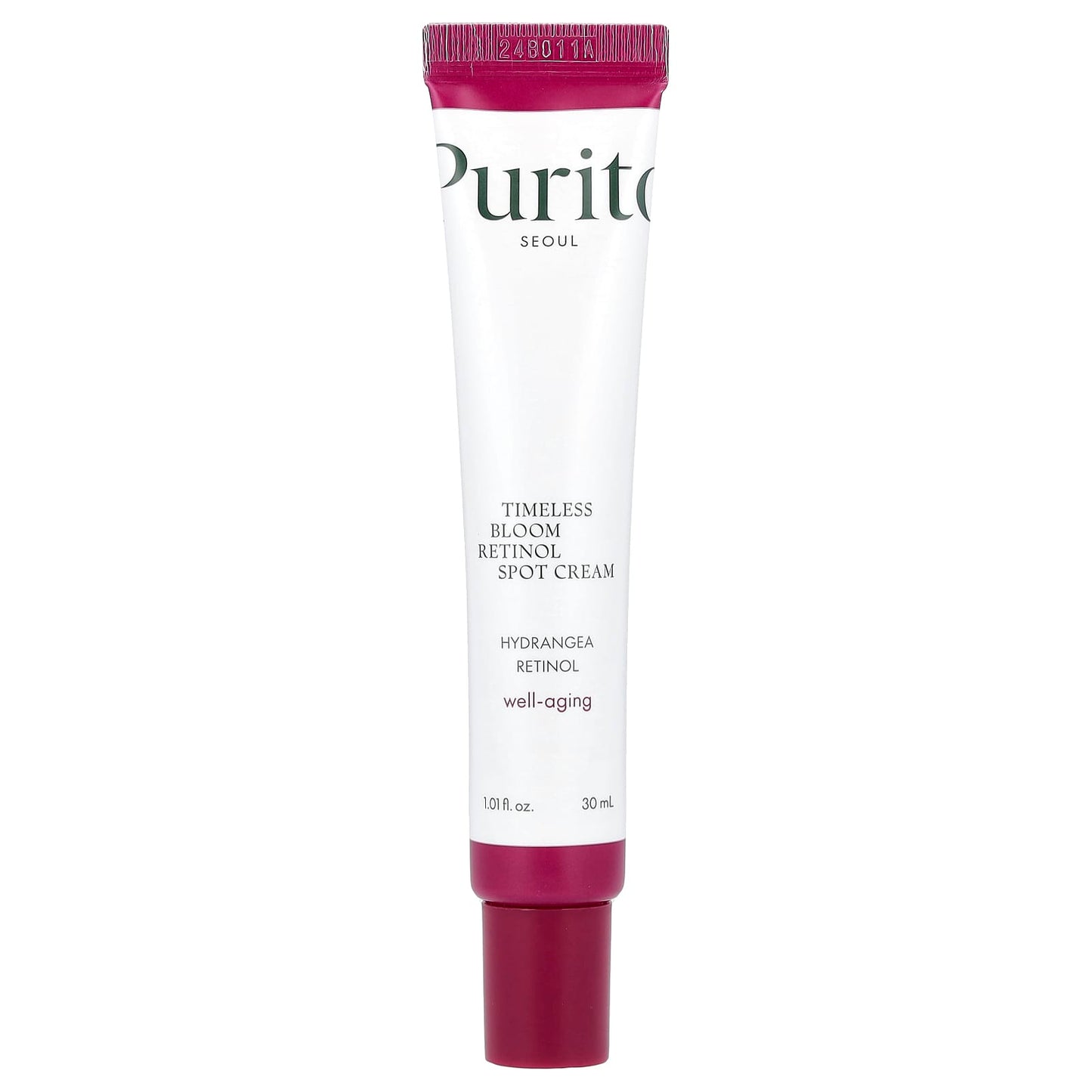 Purito, Timeless Bloom Retinol Spot Cream, 1.01 fl oz (30 ml) - Image 1