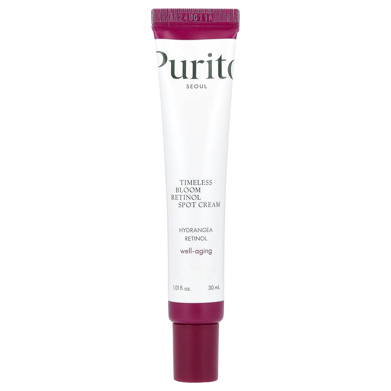 Purito, Timeless Bloom Retinol Spot Cream, 1.01 fl oz (30 ml) - Image 1