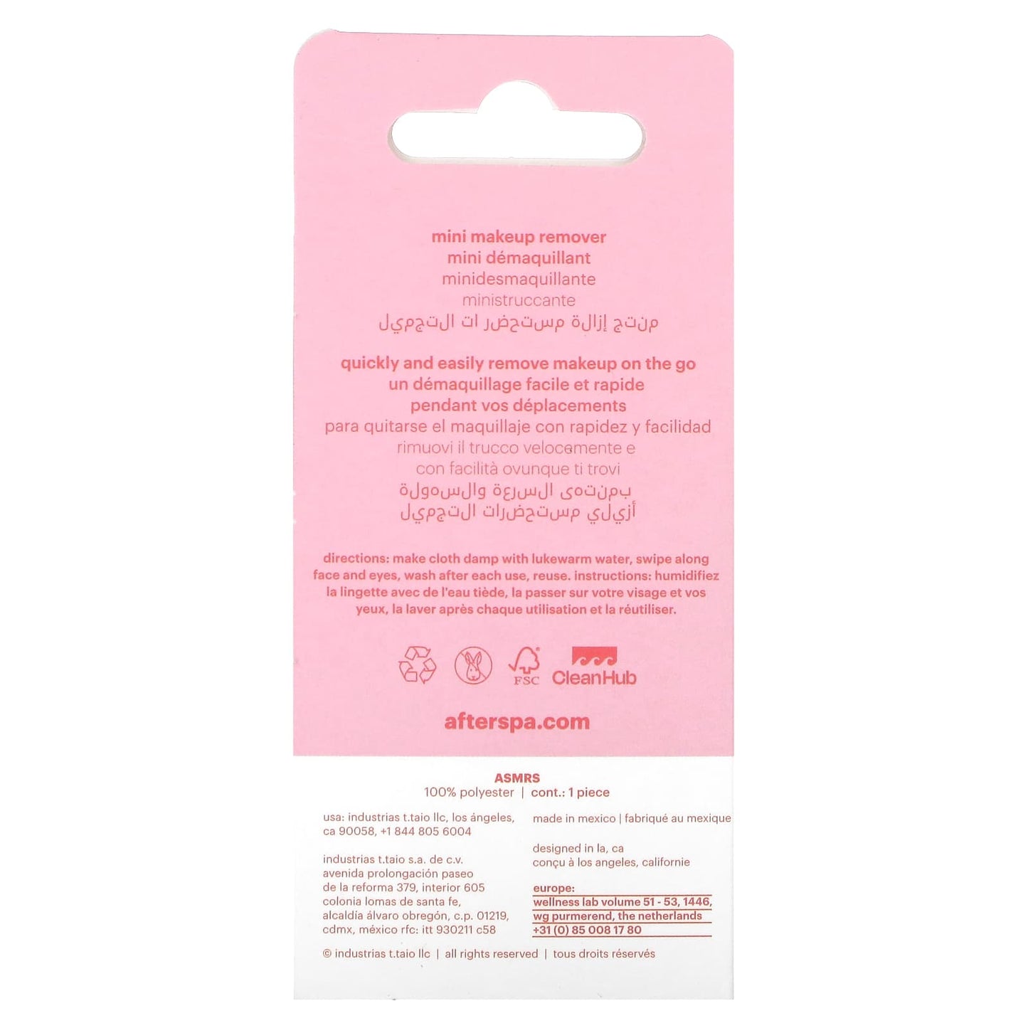 Effective Makeup Remover Pads by AfterSpa - Cruelty Free & Reusable - Image 2