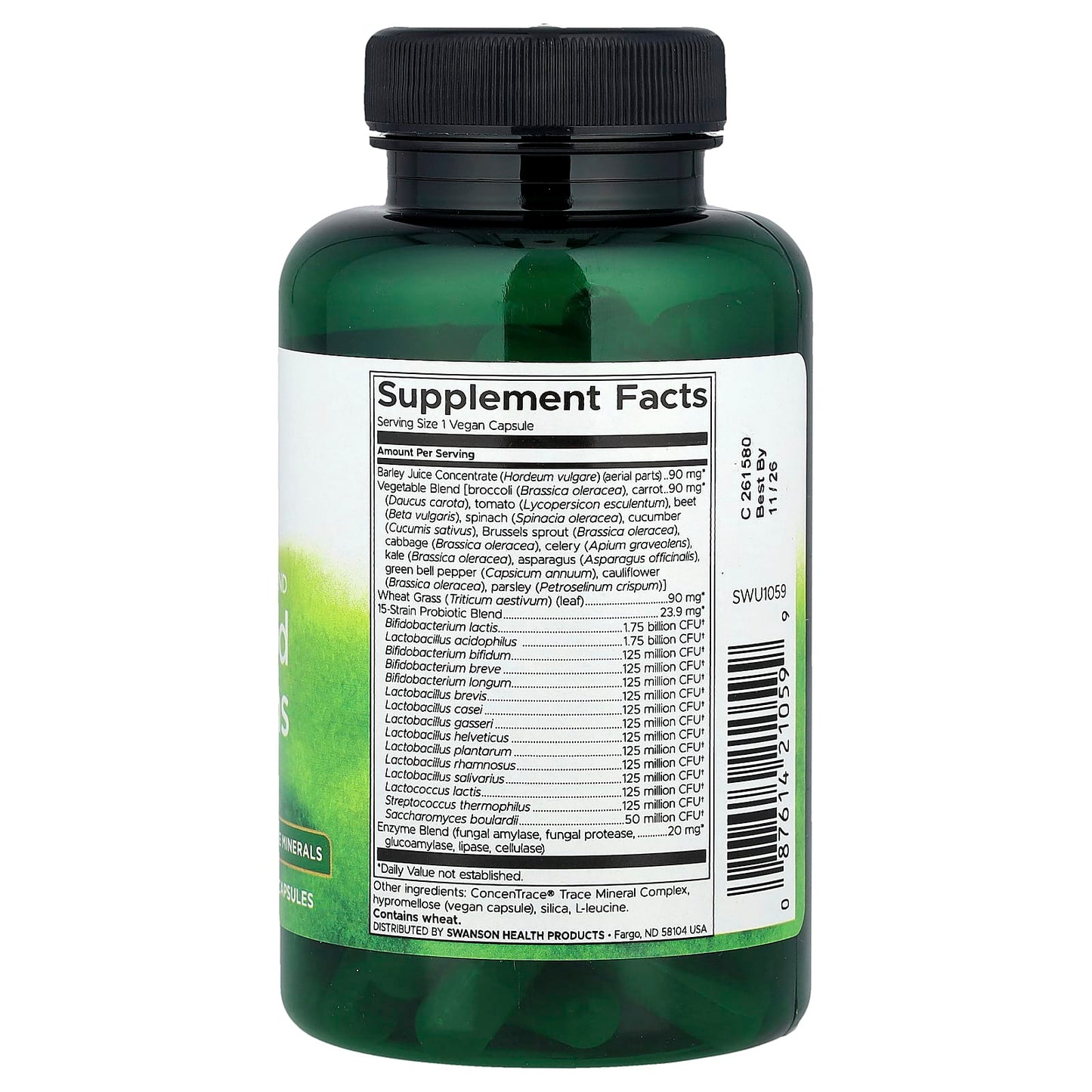 Swanson, Soil-Based Organisms, 90 Vegan Capsules - Image 2