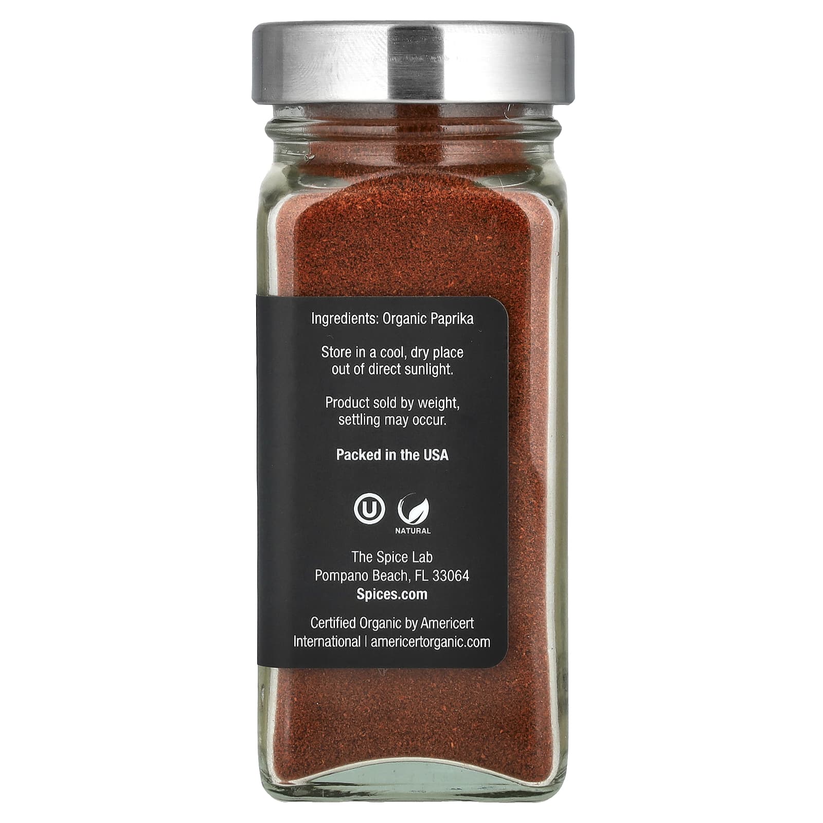 The Spice Lab, Organic Spanish Sweet Paprika, 1.9 oz (53 g)
