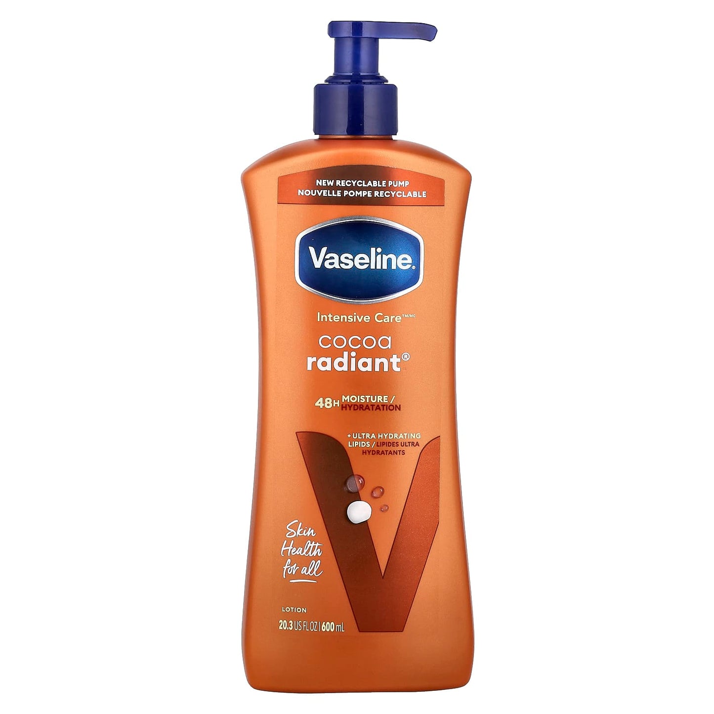 Vaseline, Intensive Care™ Lotion, Cocoa Radiant®, 20.3 fl oz (600 ml) - Image 1