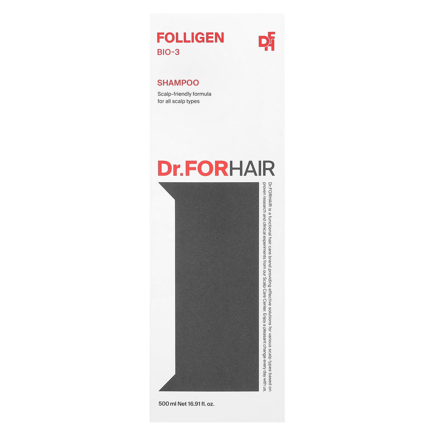Dr.ForHair Folligen Shampoo for Thinning Hair 16.91 fl oz - Image 2