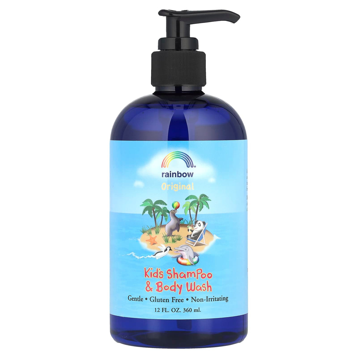 Rainbow Research, Original Kid's Shampoo & Body Wash, Ages 2 and Up, 12 fl oz (360 ml) - Image 1