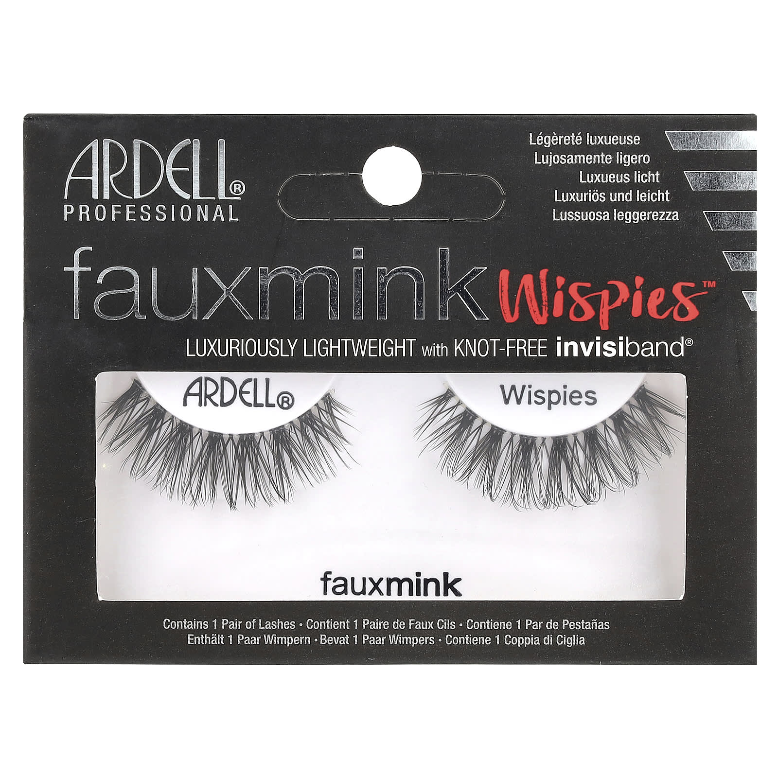 Ardell Faux Mink Lashes - Wispies, Red Carpet Ready! - Image 1