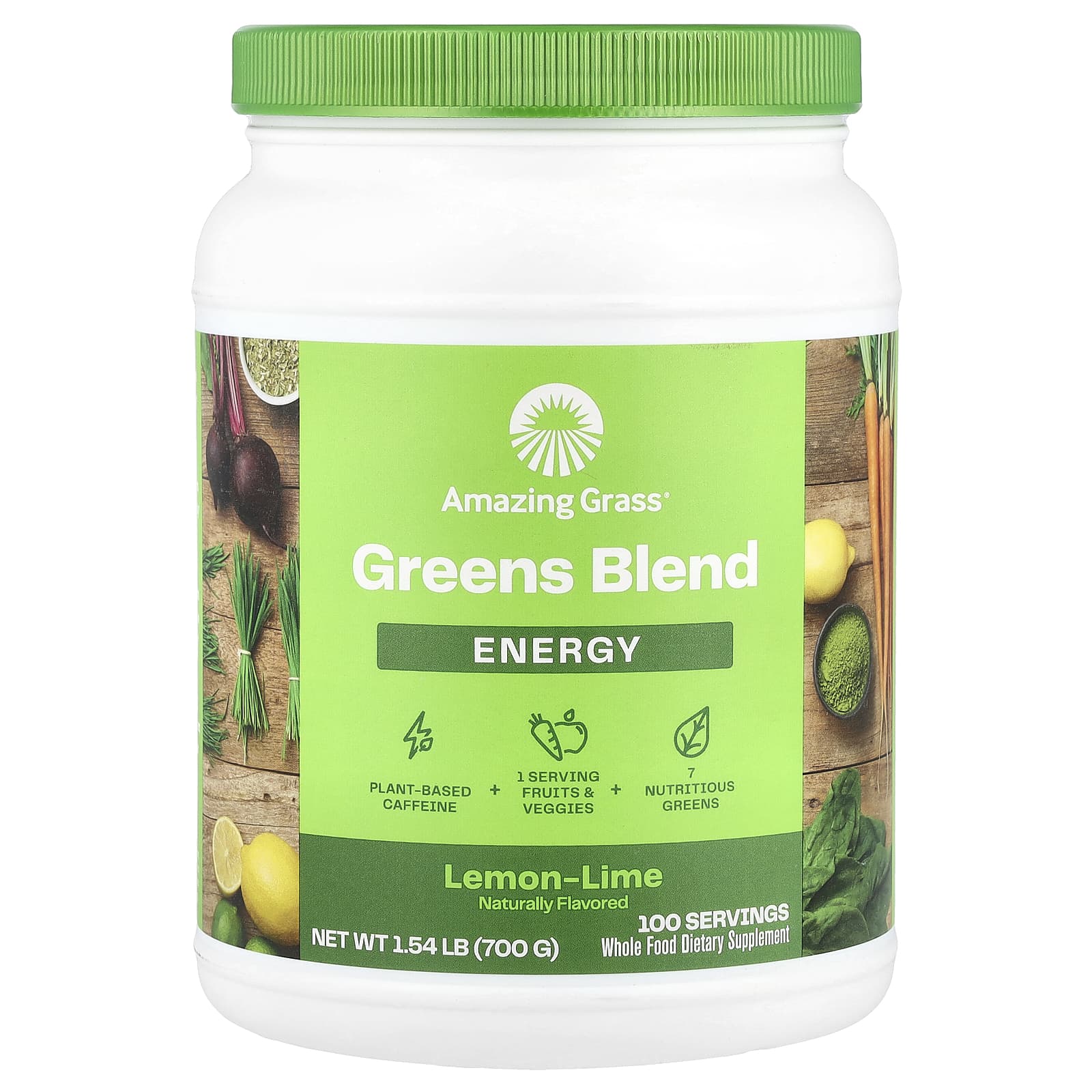 Amazing Grass Greens Blend: Natural Energy & Immunity Boost - Image 1