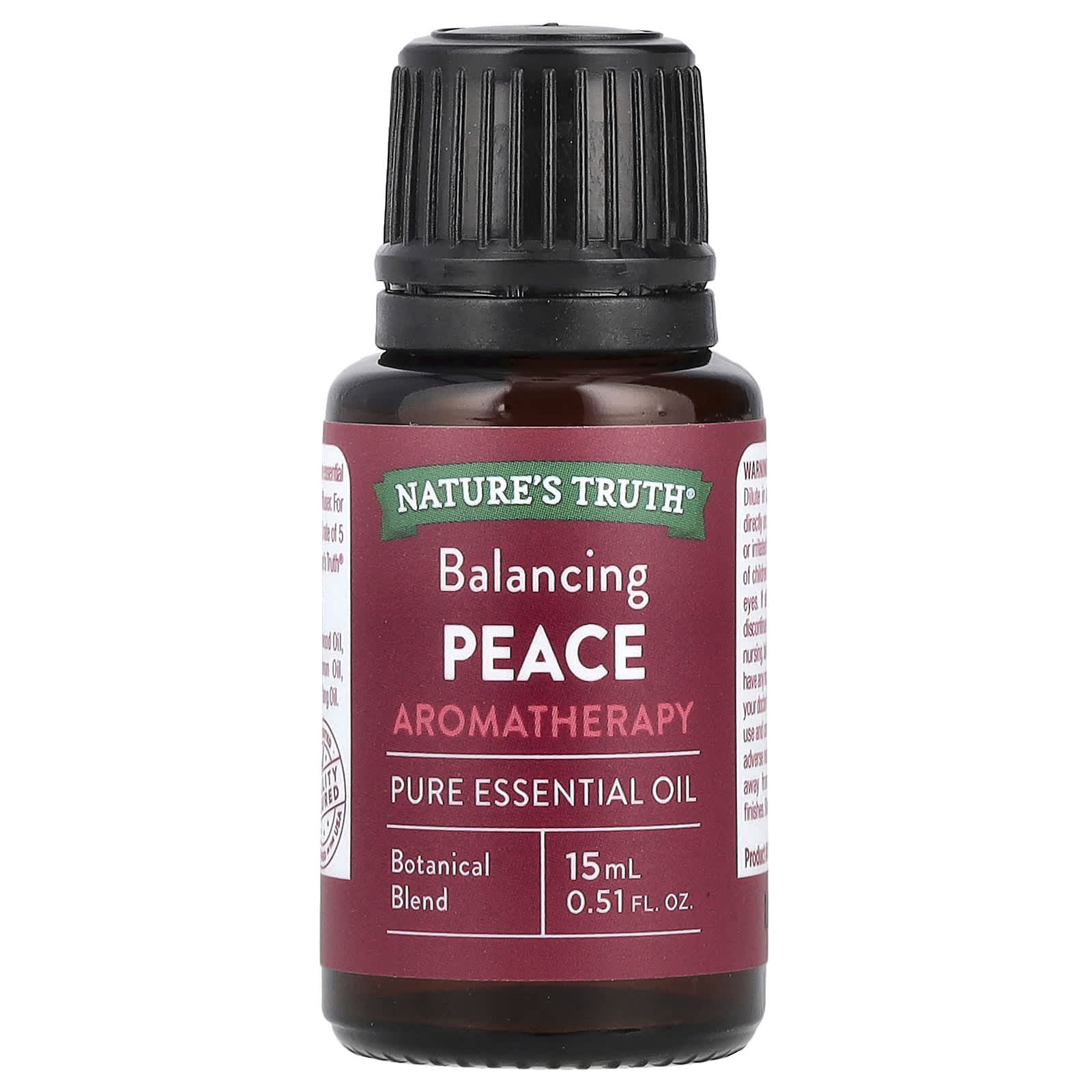 Nature's Truth, Pure Essential Oil, Balancing Peace, 0.51 fl oz (15 ml) - Image 1