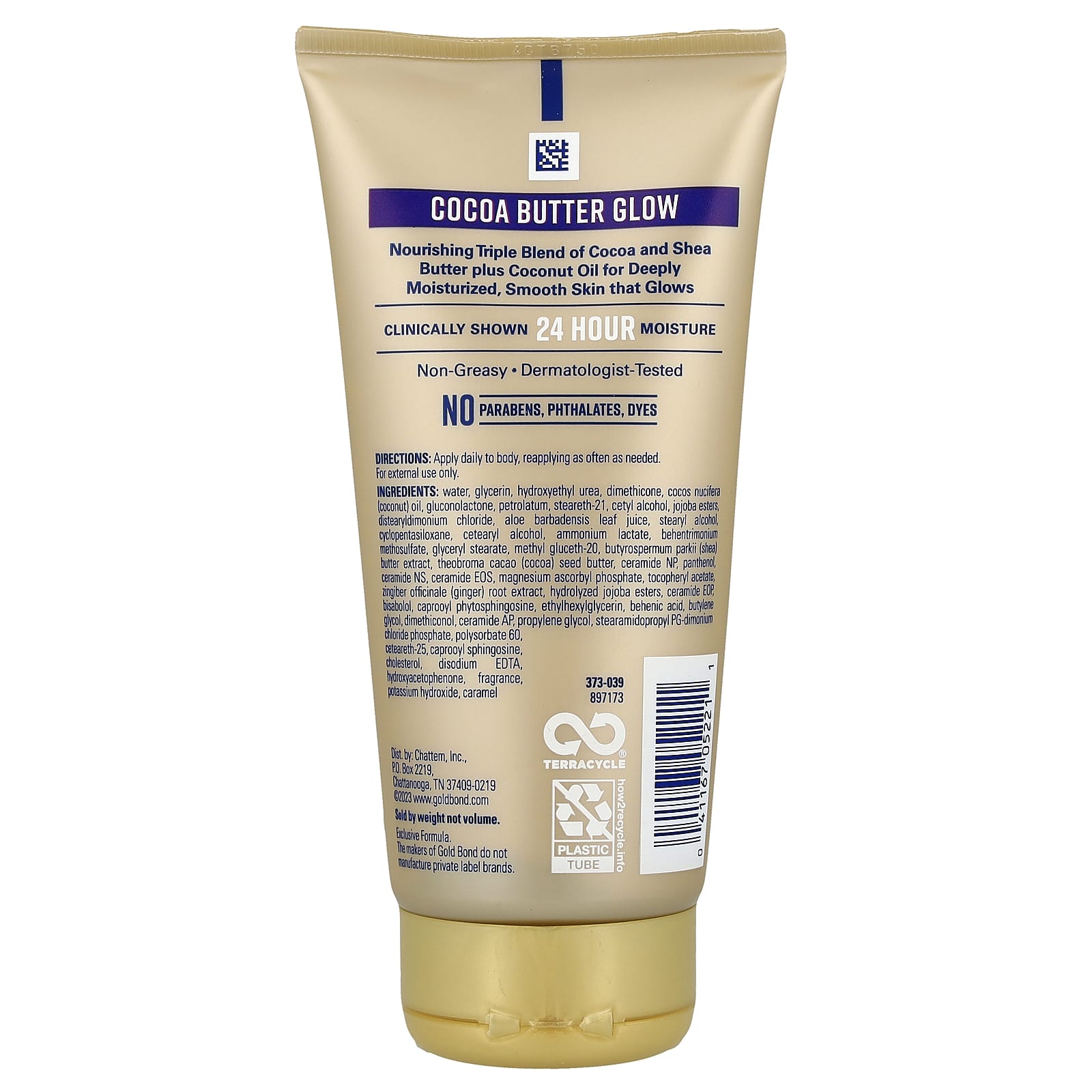 Gold Bond Daily Hydrating Lotion with Cocoa Butter, 5.5 oz (155g) - Image 2