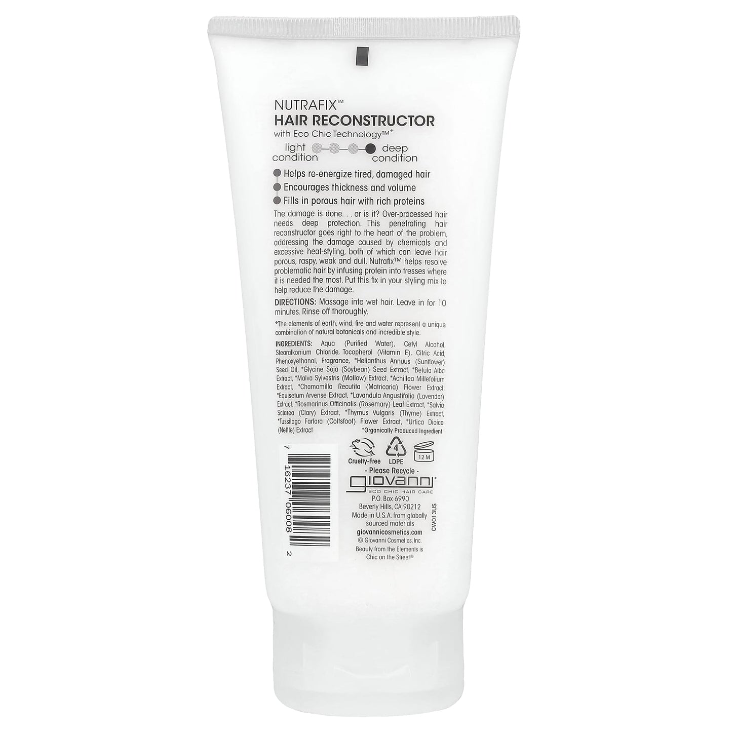 Giovanni Nutrafix Hair Reconstructor for Damaged Hair, 6.8 fl oz - Image 2