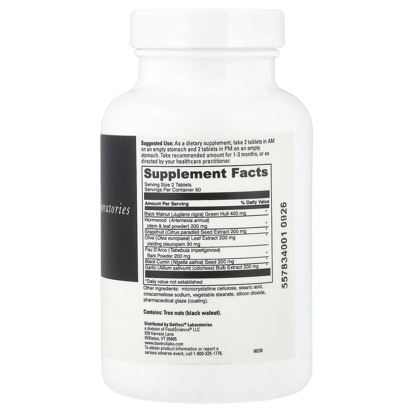 DaVinci Laboratories, Vira-Shield, 120 Tablets
