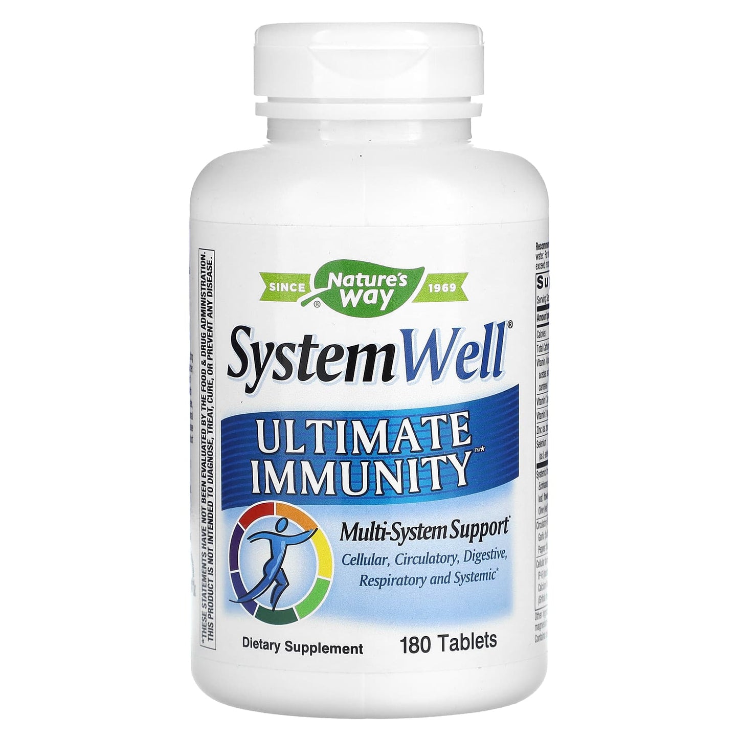 Nature's Way, System Well, Ultimate Immunity, 180 Tablets - Image 1
