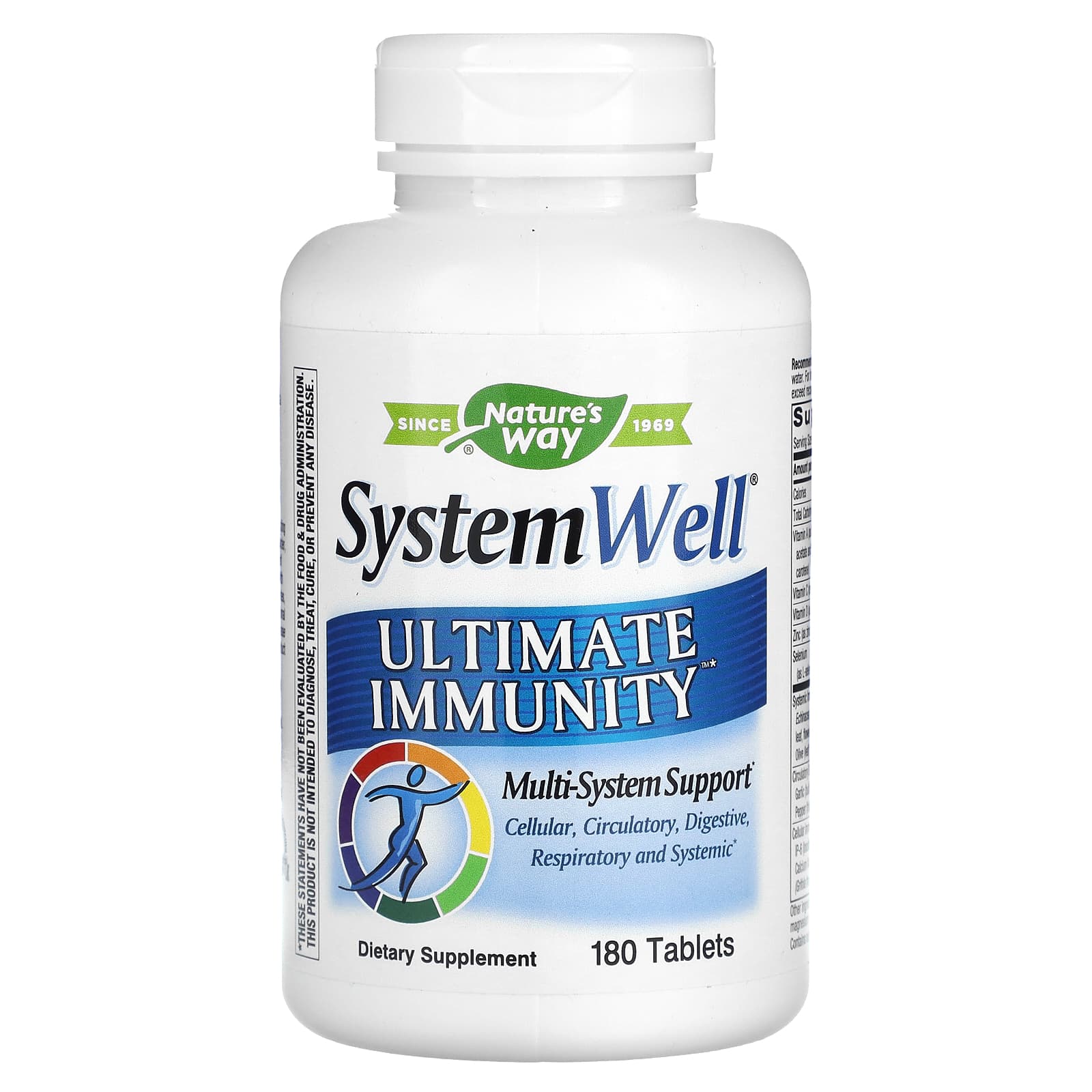 Nature's Way, System Well, Ultimate Immunity, 180 Tablets - Image 1