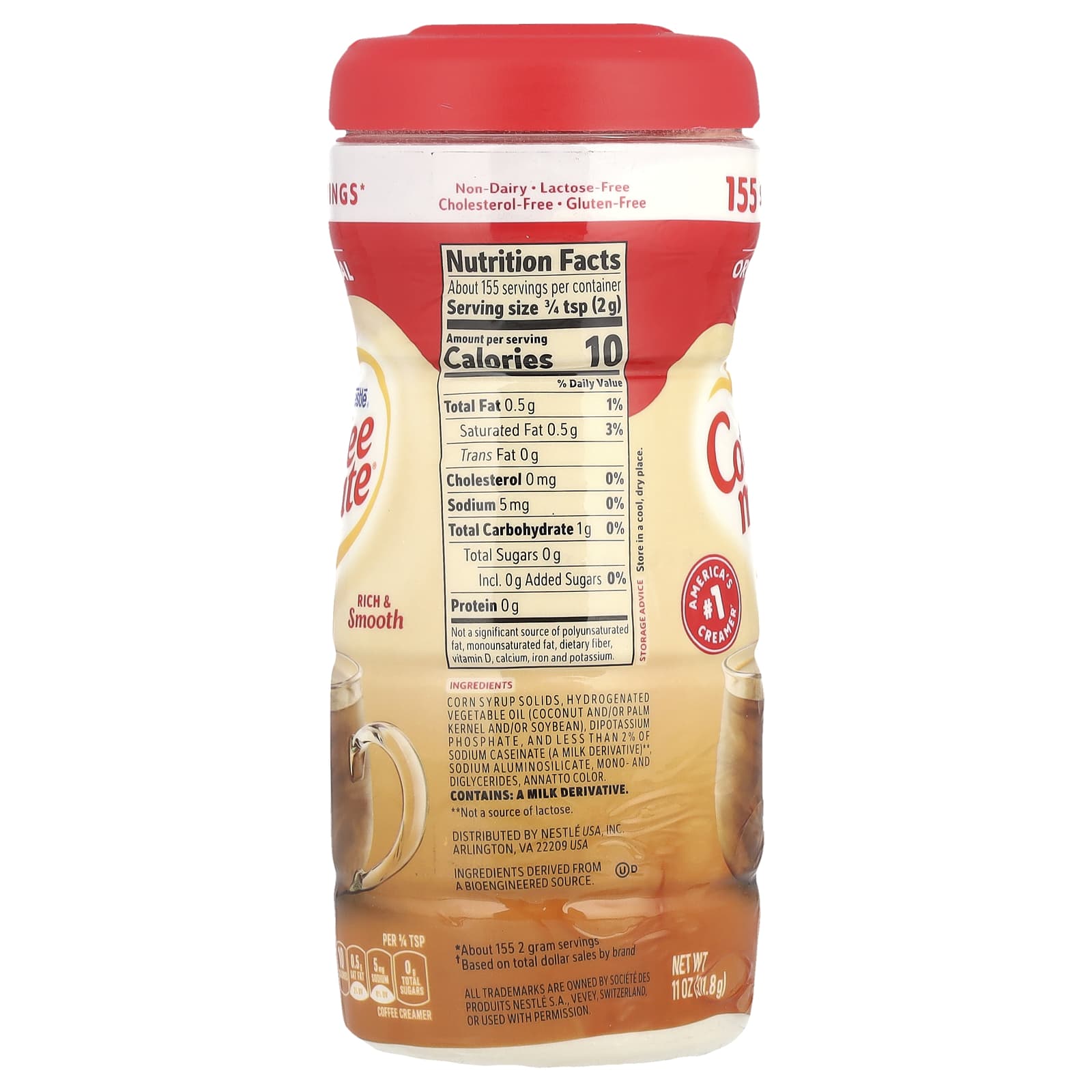 Coffee Mate, Powder Coffee Creamer, Original, 11 oz (311.8 g)