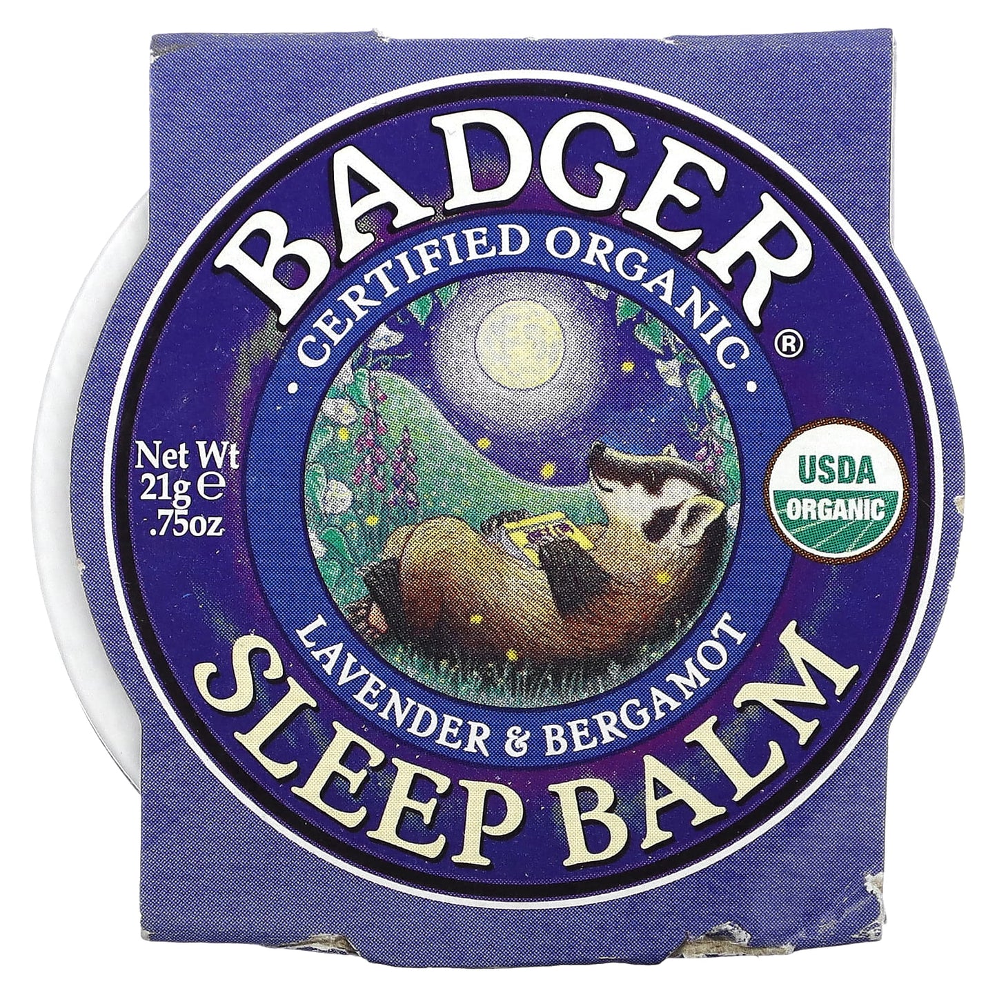 Badger Organic Lavender & Bergamot Sleep Balm, 0.75 oz - Image 2
