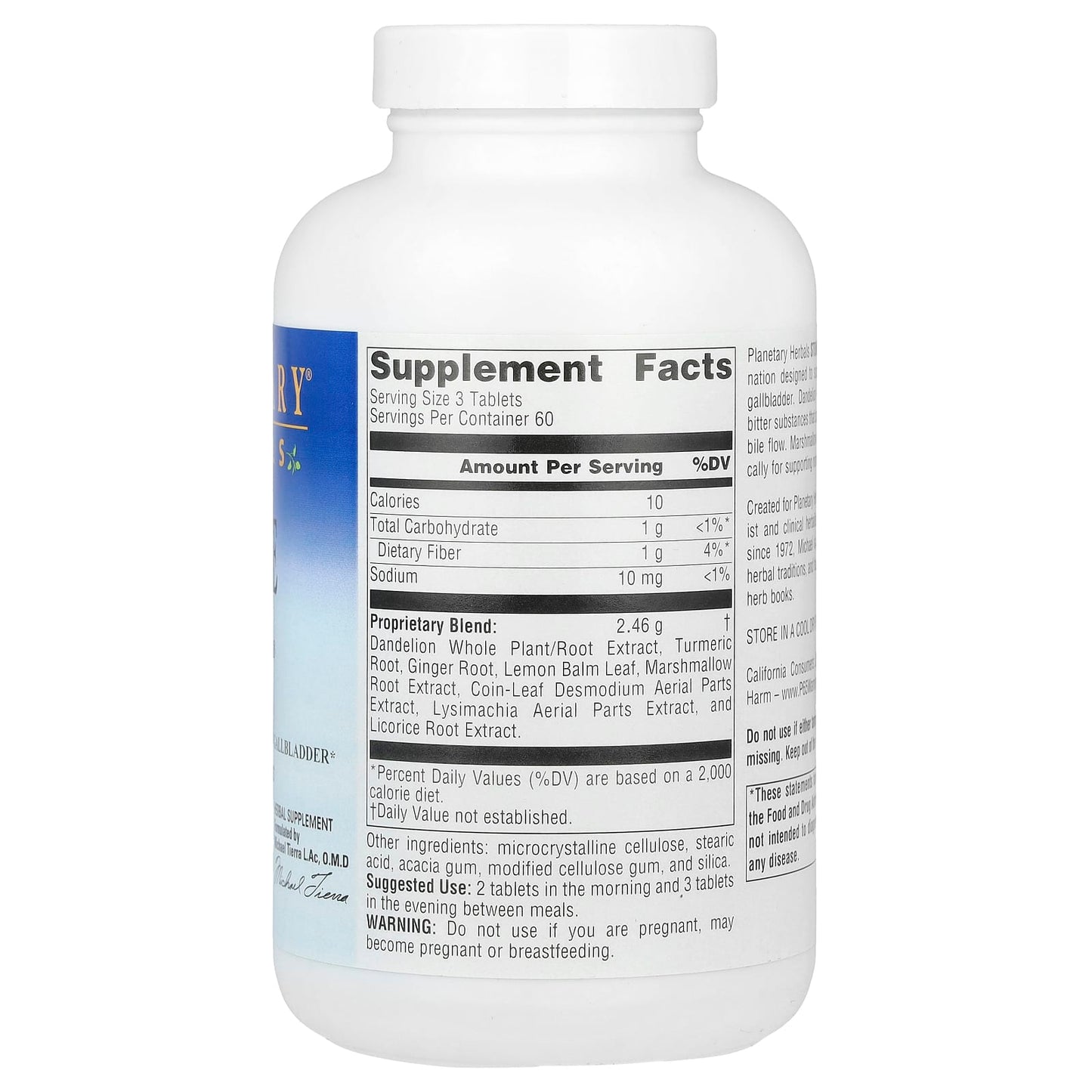 Planetary Herbals, Stone Free®, 180 Tablets - Image 2