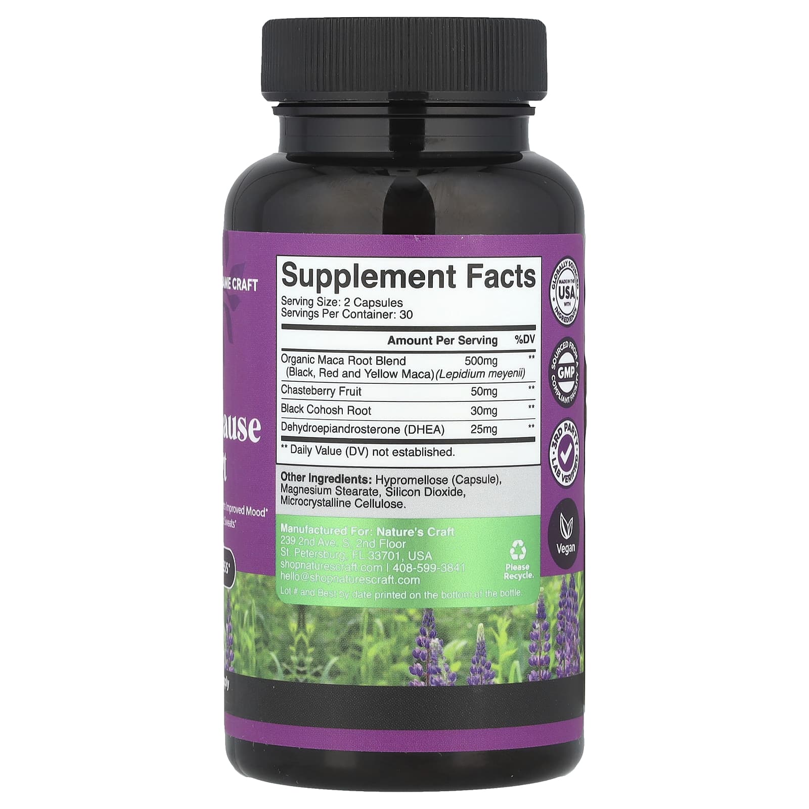 Nature's Craft, Women's Wellness, Perimenopause Support, 60 Capsules - Image 2