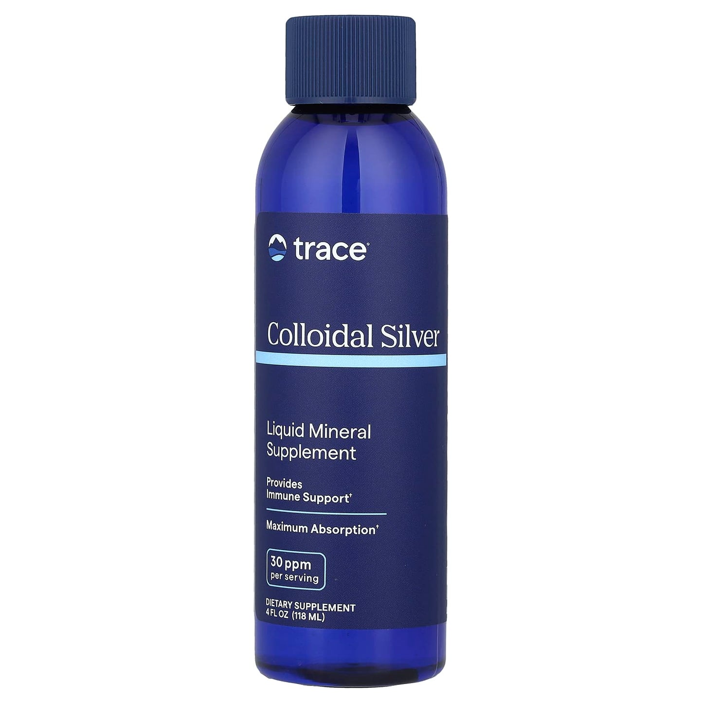 Trace, Colloidal Silver, 4 fl oz (118 ml) - Image 1