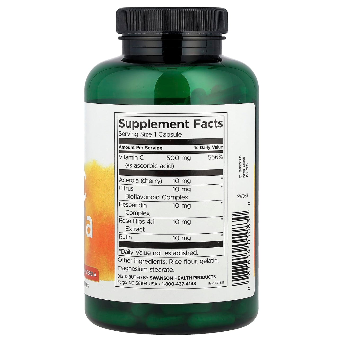 Swanson, Ultra C Formula, 250 Capsules - Image 2