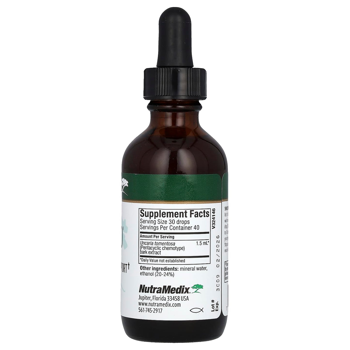 NutraMedix, Samento, Immune/Microbial Support, 2 fl oz (60 ml) - Image 2