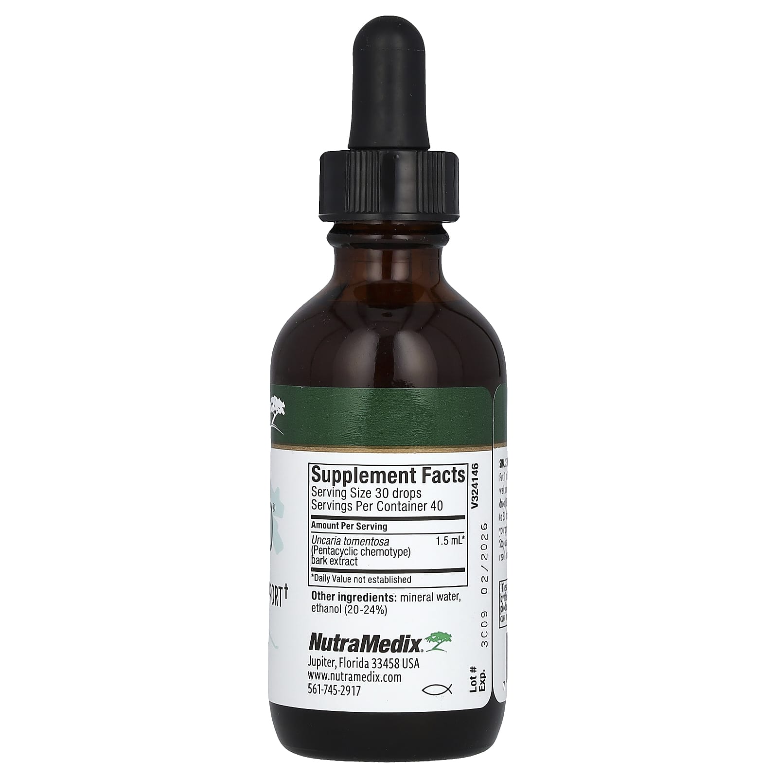 NutraMedix, Samento, Immune/Microbial Support, 2 fl oz (60 ml) - Image 2