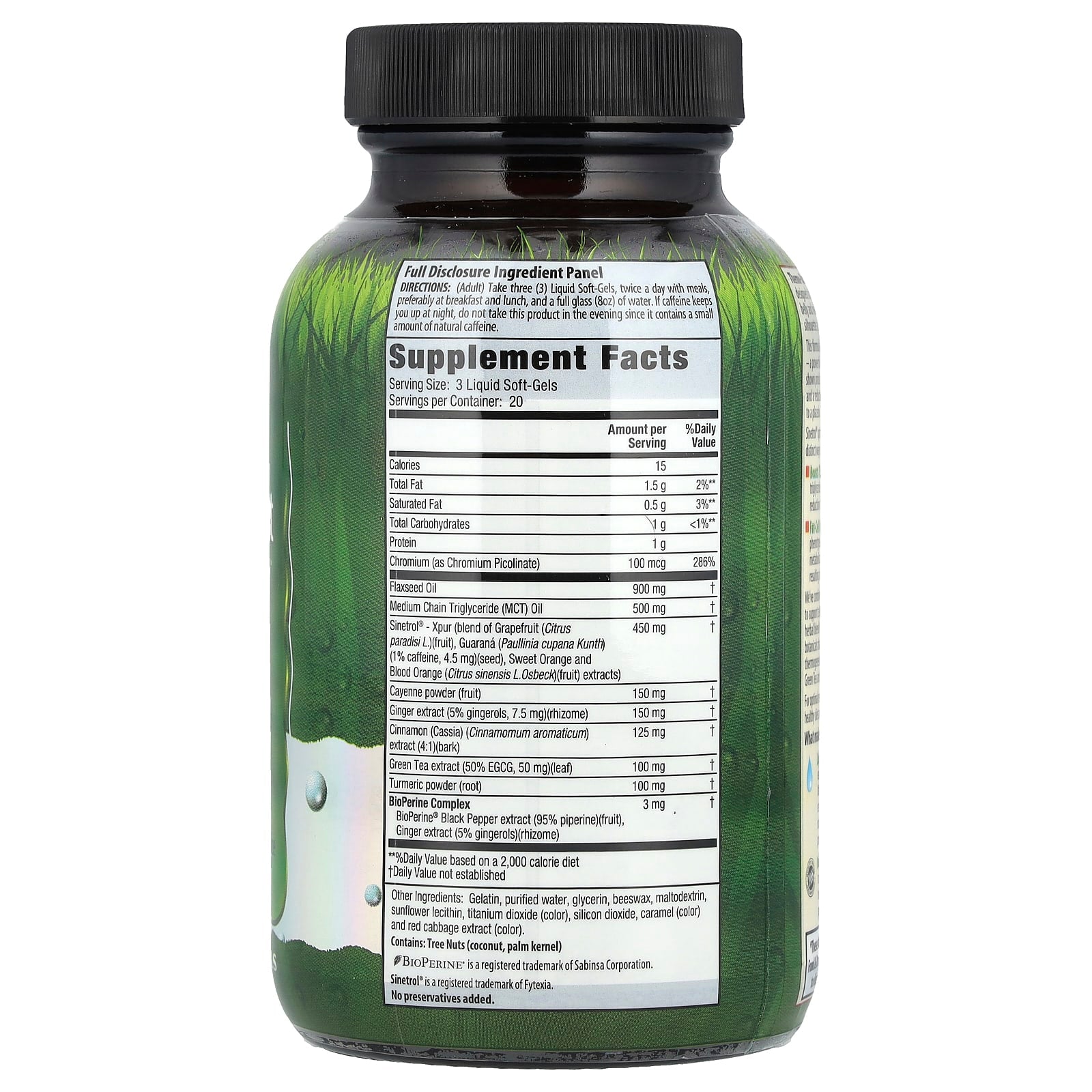 Thermo-Burn Fat Metabolizer by Irwin Naturals - 60 Liquid Soft-Gels - Image 2