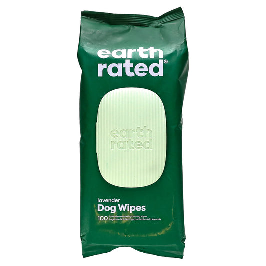 Lavender Scented Dog Wipes for Gentle Cleaning - 100 Wipes - Image 1