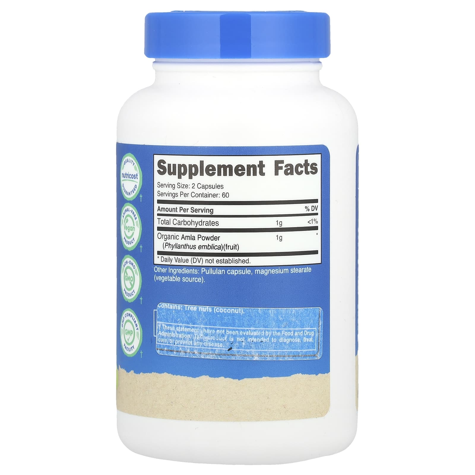 Nutricost, Amla, 120  Capsules (0.5 g per Capsule) - Image 2