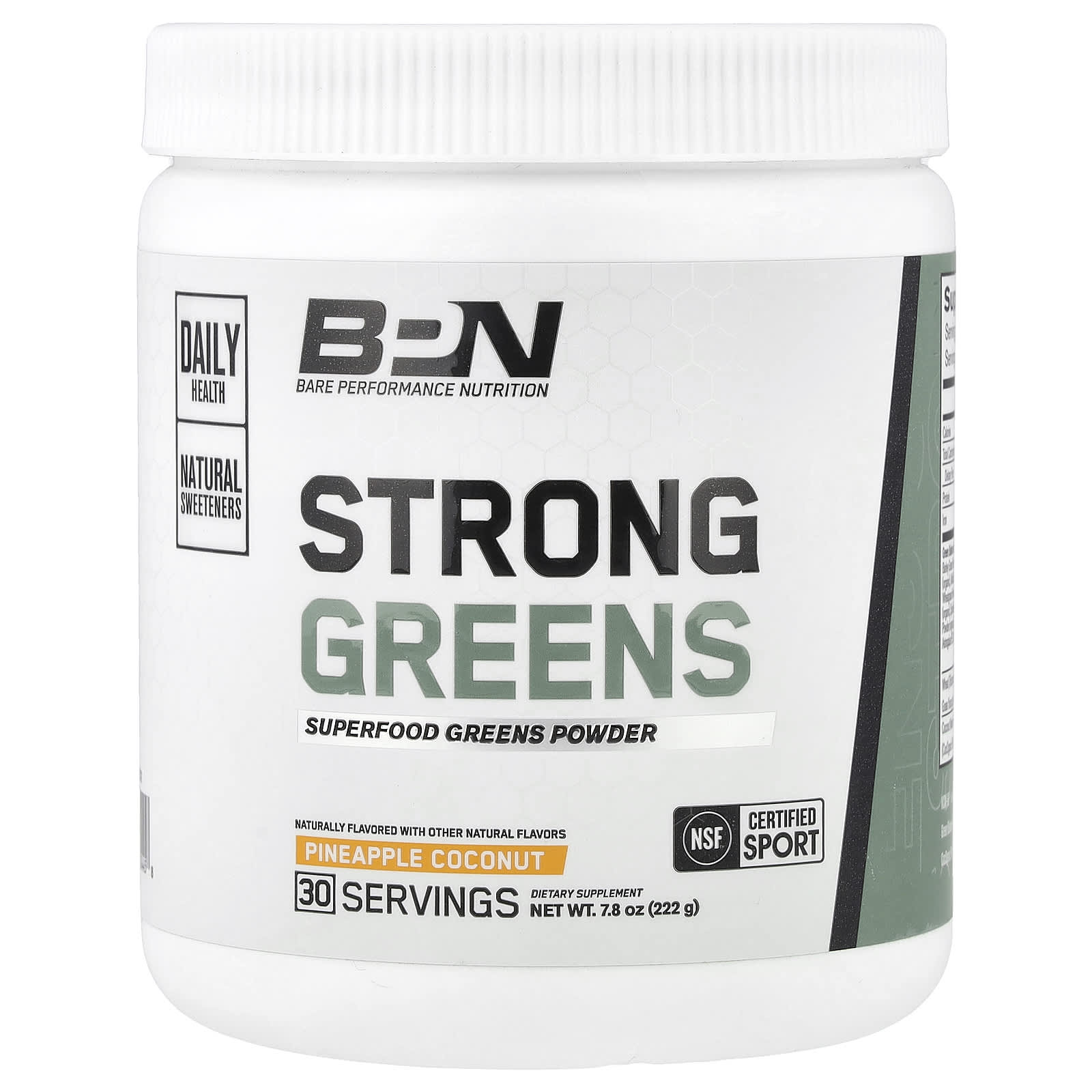 Boost Your Energy with BPN Strong Greens Superfood Powder - Image 1