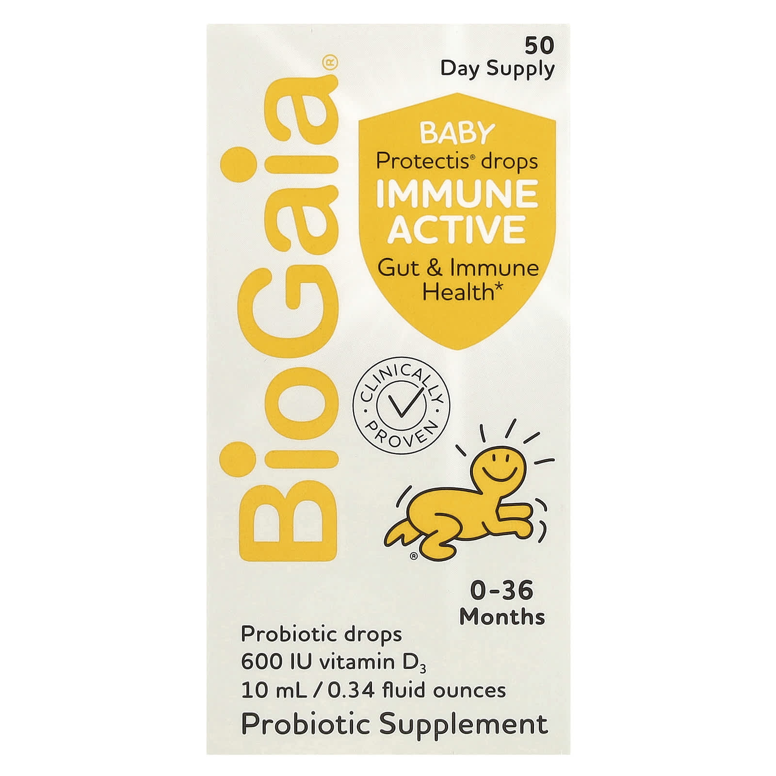 BioGaia Baby Protectis Drops for Immune Support 0-36 Months - Image 1