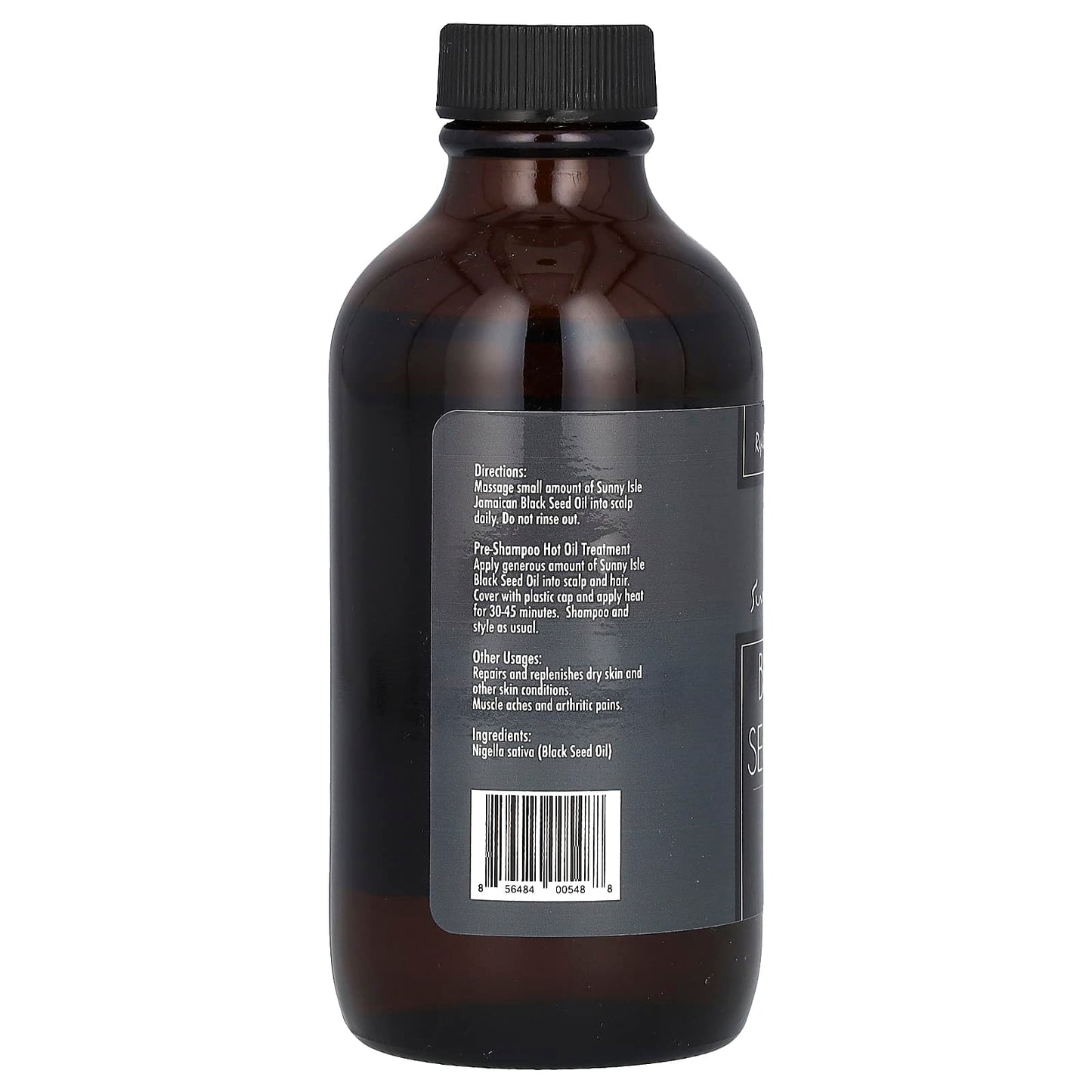 Sunny Isle, Black Seed Oil, 4 fl oz - Image 2