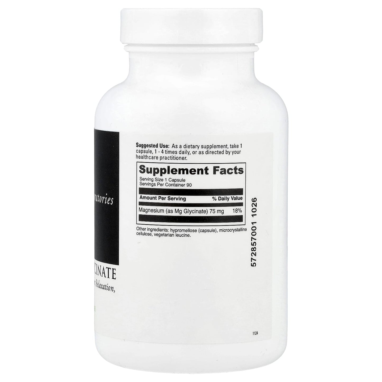 DaVinci Laboratories Magnesium Glycinate Supplement, 90 Capsules for Relaxation and Heart Health - Image 2