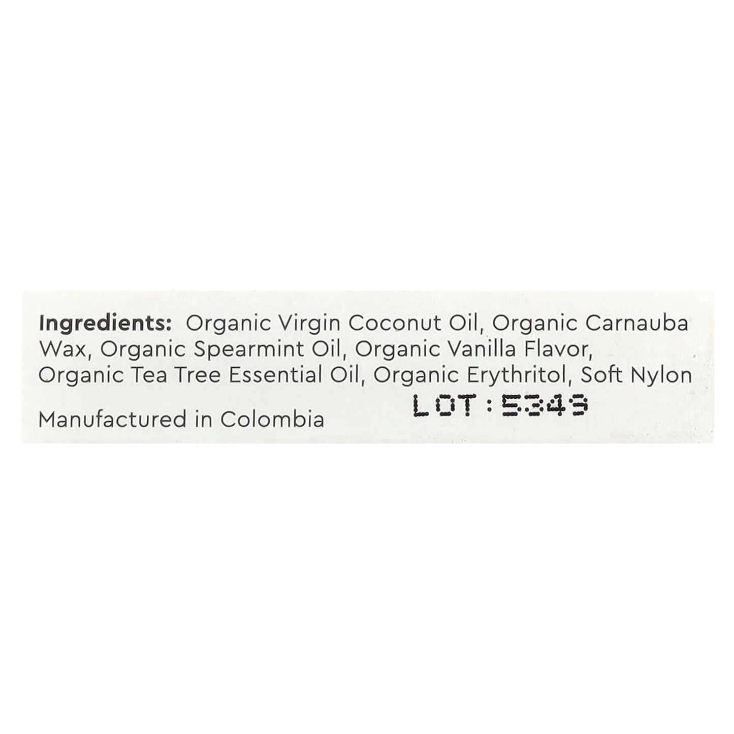 RADIUS, Sponge Floss, Vanilla Mint, 55 yds (50 m) - Image 2