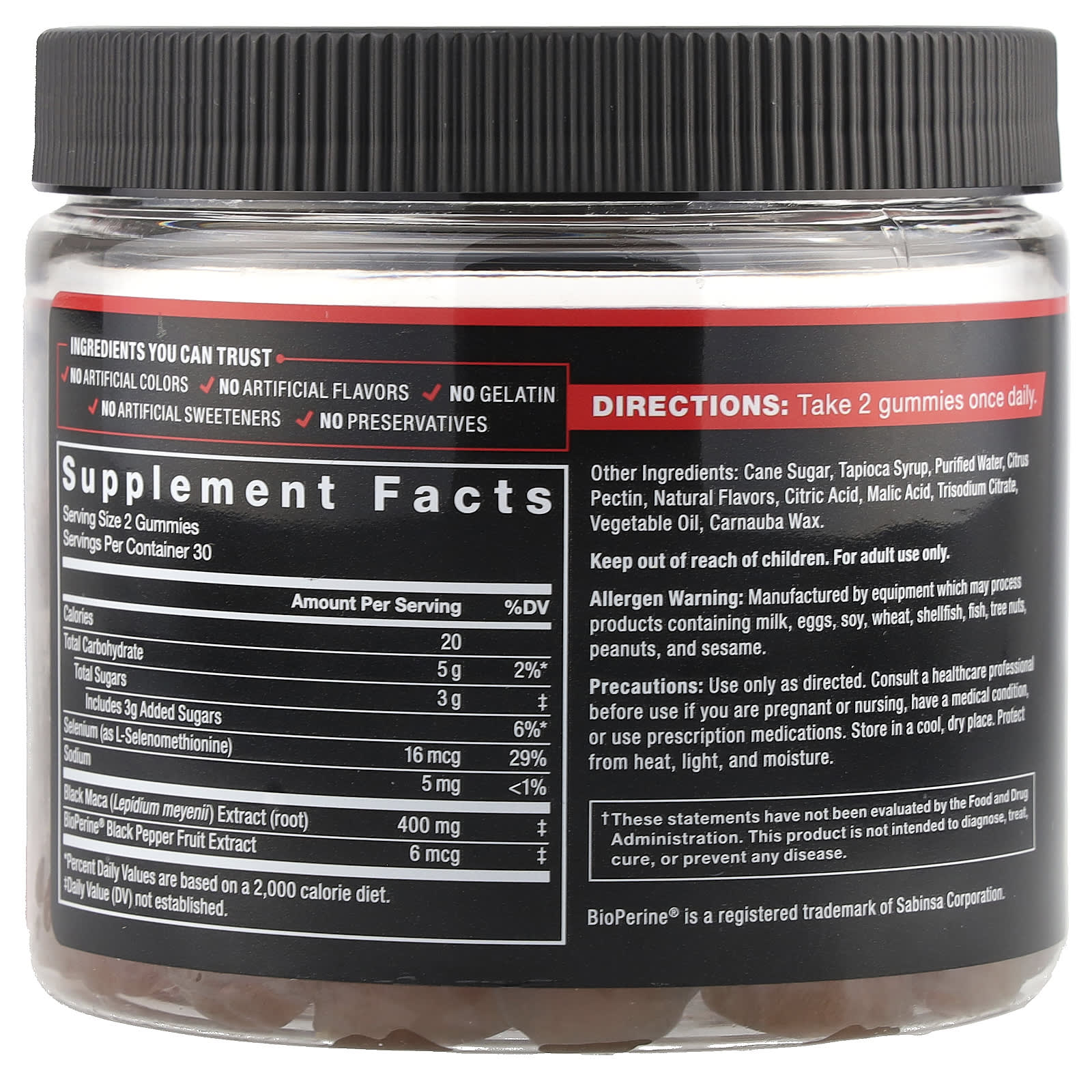 Boost Libido with Black Maca Gummies by Force Factor - Image 2