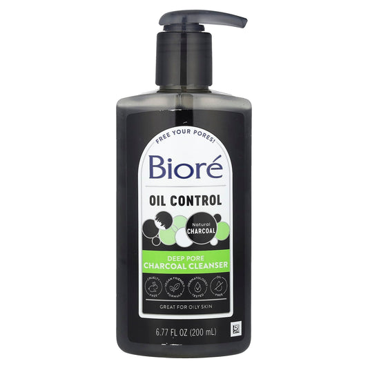 Deep Pore Charcoal Cleanser for Oily Skin - 6.77 fl oz - Image 1