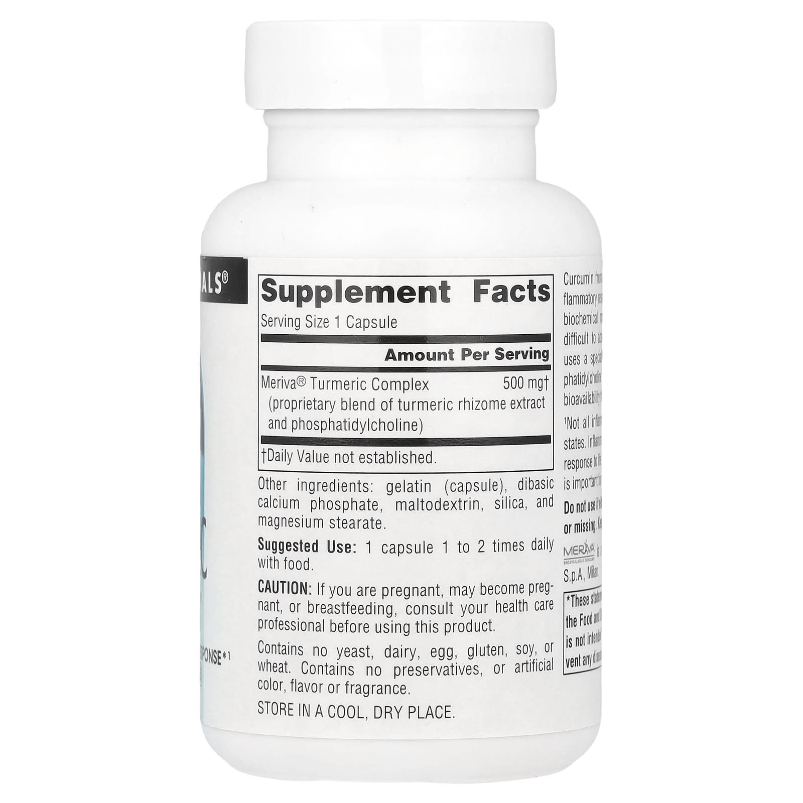 Source Naturals, Turmeric With Meriva®, 60 Capsules