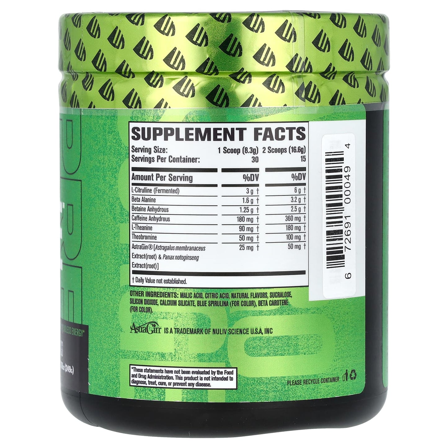Unlock Endless Energy with Jacked Factory's Nitro Surge Pre-Workout - Image 2