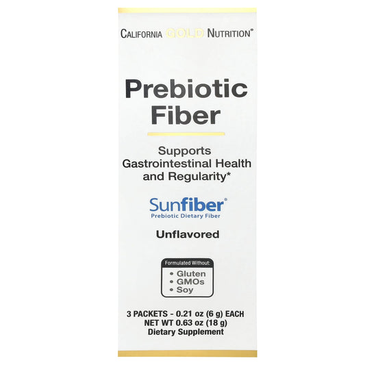 Support Digestive Health with California Gold Nutrition Prebiotic Fiber - Image 1