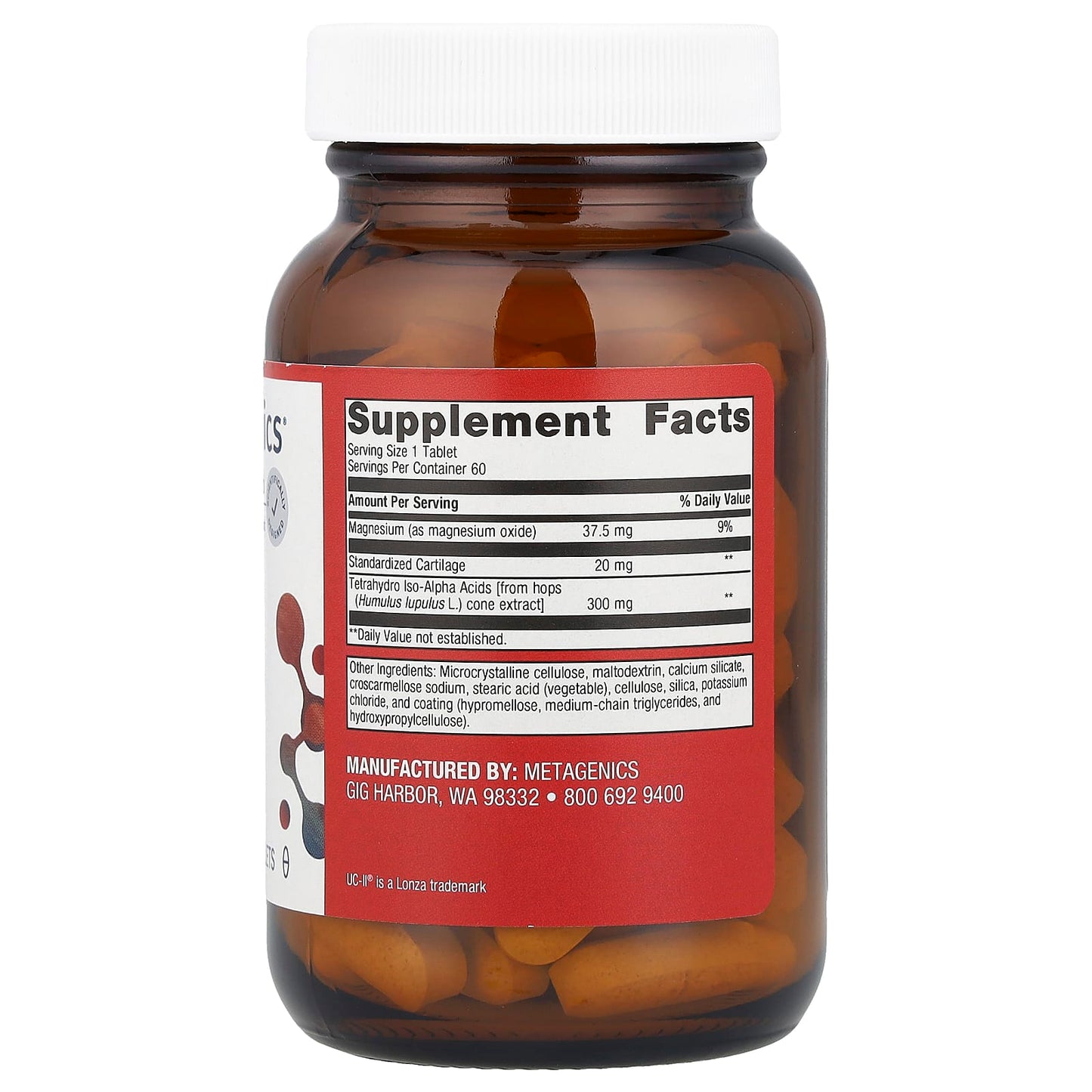 Metagenics, OsteoVantiv®, 60 Tablets - Image 2